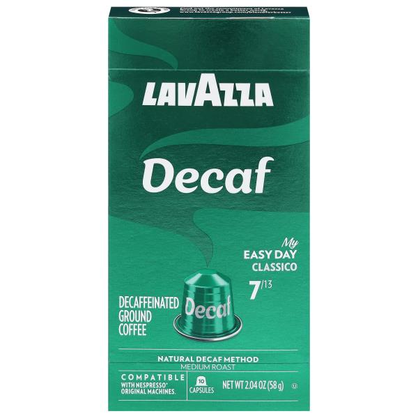 Lavazza Capsules Decaf Ground Medium Roast Coffee | Publix Super