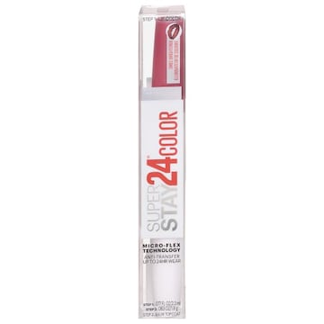 Maybelline Super Stay Lip Color/Balm Topcoat, 24 Color, 305 Crisp Magenta