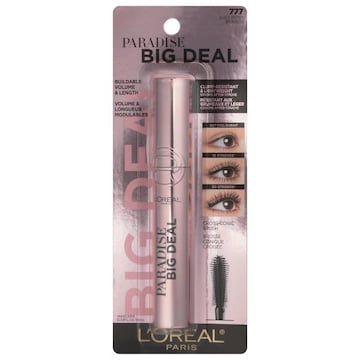 L'Oreal Paris Mascara, Paradise Big Deal, Black Brown 777