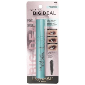 L'Oreal Mascara, Paradise Big Deal, Waterproof, Black 774