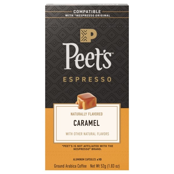 Peet's Coffee & Tea Caramel Light Roast Capsules - 10ct Capsules