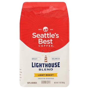 Seattle's Best Coffee Coffee, 100% Arabica, Ground, Light Roast, Lighthouse Blend