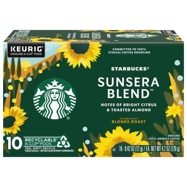 Starbucks Coffee, Sunsera Blend, Ground, Blonde Roast | Publix