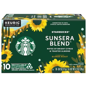 Starbucks Coffee, Sunsera Blend, Ground, Blonde Roast