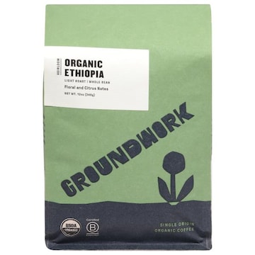 Groundwork Organic Light Roast Ethiopia Coffee
