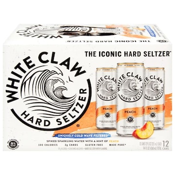 White Claw Peach Beer