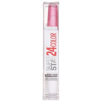 Maybelline Super Stay Lip Color/Balm Topcoat, 24 Color, 105 Blush On