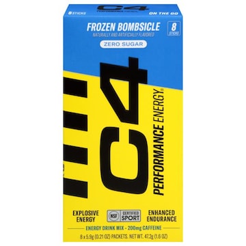 C4 Performance Energy Zero Sugar Frozen Bombsicle Drink Mix