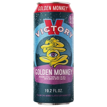 Victory Brewing Co. Golden Monkey, 19.2ozcan
