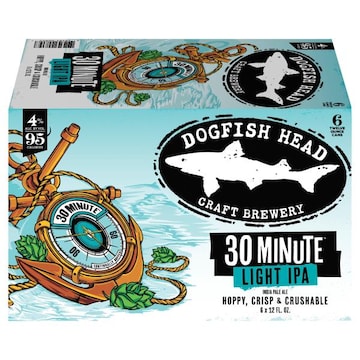Dogfish Head Craft Brewery 30minute Light, Lager