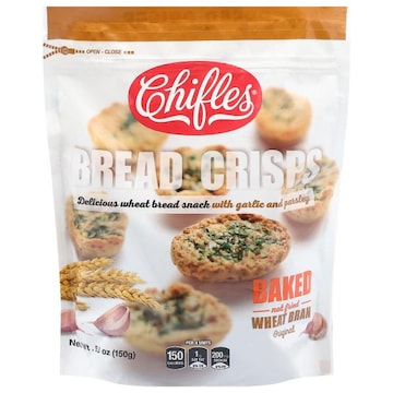 Chifles Bread Crisps, Wheat Bran Original