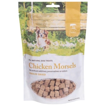 Caledon Farms Dog Treats, All Natural, Freeze Dried, Chicken Morsels
