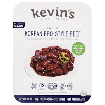 Kevin's Natural Foods Paleo Korean BBQ-Style Beef