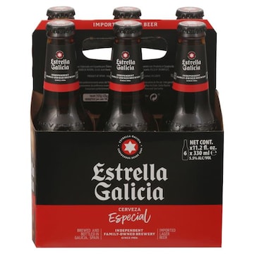 Estrella Galicia Lager, 6pkbeer