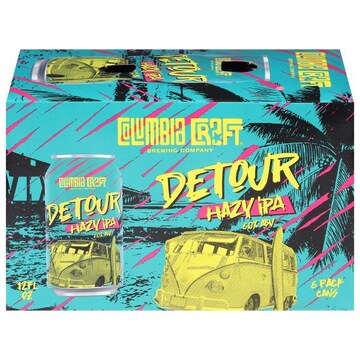 Columbia Craft Hazy IPA Detour Beer