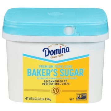 Domino Pure Cane Ultrafine Granulated Baker's Sugar Tub