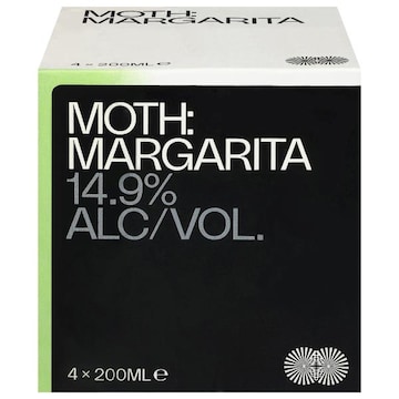 MOTH Margarita - Tequila, Triple Sec, Lime 14.9%