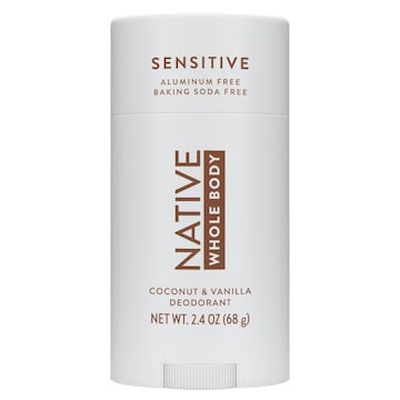 Native Deodorant, Coconut & Vanilla, Sensitive, Whole Body