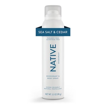 Native Spray Deodorant, Sea Salt & Cedar