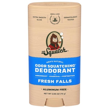 Dr. Squatch Odor Squatching Aluminum Free Men's Natural Fresh Falls Deodorant