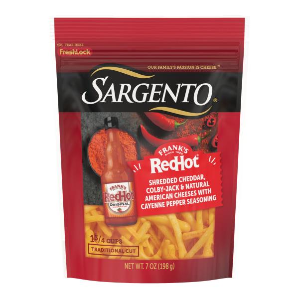 Sargento Sargento® Frank's Red Hot® Natural Cheddar, Colby Jack