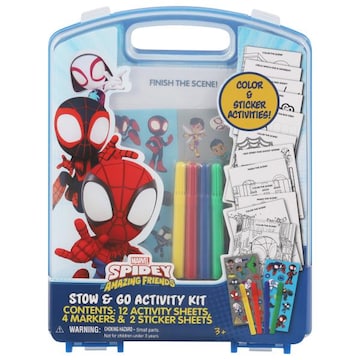 Marvel Spidey Amazing Friends Stow & Go Activity Kit