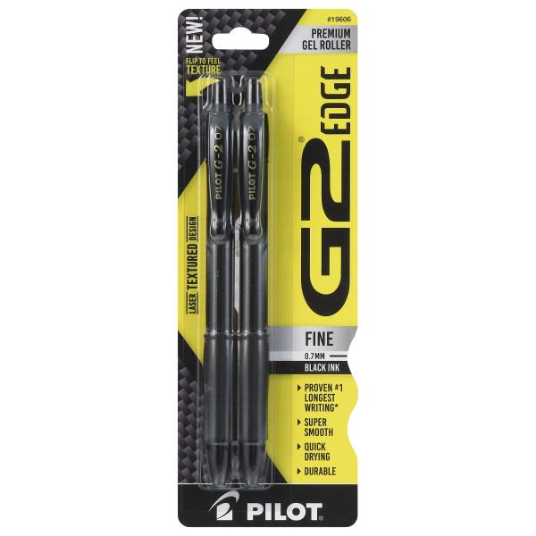 Pilot G2 Edge Gel Roller, Premium, Fine, Black Ink | Publix Super