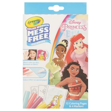 Crayola Coloring Pages & Markers, Disney Princess