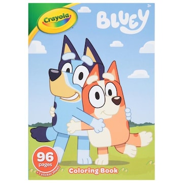 Crayola Coloring Book, Bluey