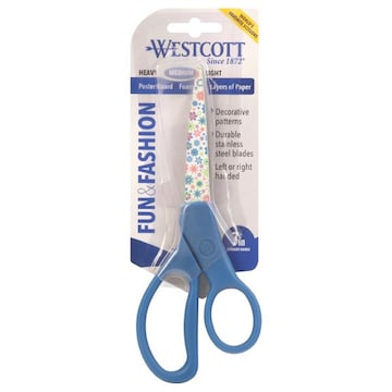 Westcott Scissors, Medium, Fun & Fashion, 7 Inch
