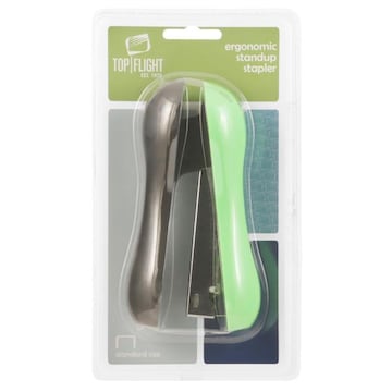 Top Flight Stapler, Standup, Ergonomic