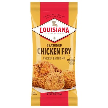 Louisiana Fish Fry Products Original Recipe Seasoned Chicken Fry Chicken Batter Mix