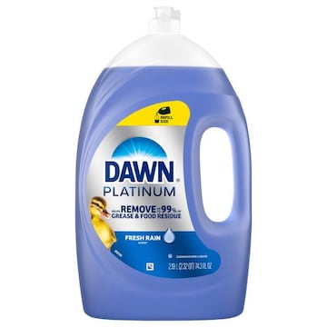 Dawn Platinum Fresh Rain Scent Dishwashing Liquid Refill Size