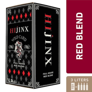 Hi Jinx American Red Blend Wine, 3L, 13.49%