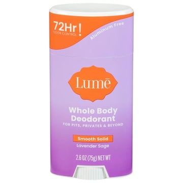 Lume Deodorant, Whole Body, Lavender Sage, Smooth Solid, 72Hr