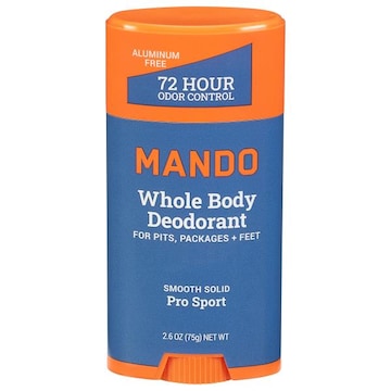 Mando Deodorant, Whole Body, Pro Sport, Smooth Solid, 72 Hour