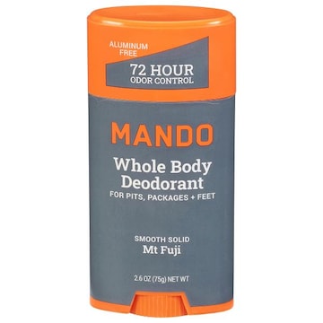 Mando Deodorant, Whole Body, Mt Fuji, Smooth Solid, 72 Hour