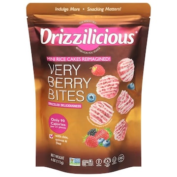 Drizzilicious Mini Very Berry Bites