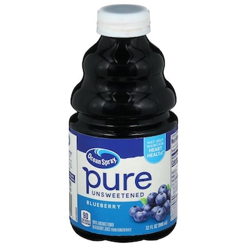 Ocean Spray Juice, Unsweetened, Pure, Blueberry