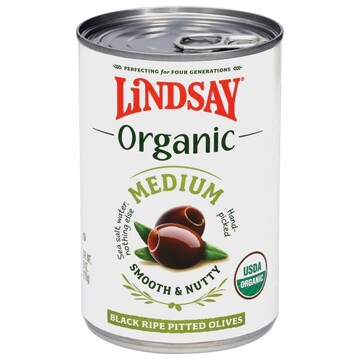 Lindsay Medium Black Ripe Organic Olives
