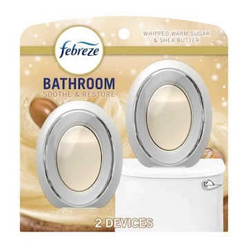 Febreze Bathroom Air Freshener, Odor-Fighting, Soothe & Restore, 0.25 fl oz