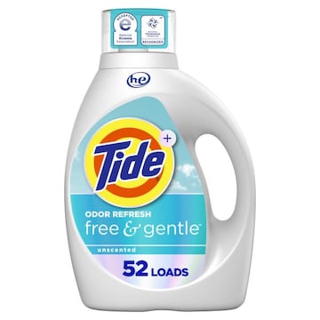 Tide Free and Gentle Odor Refresh, 52 Count, 73 fl oz