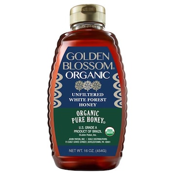 Golden Blossom Honey, Organic, Pure, Unfiltered