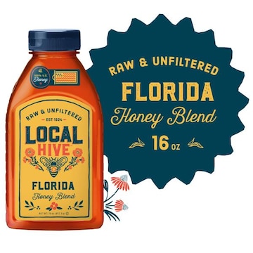 Local Hive Honey Blend, Raw & Unfiltered, Florida