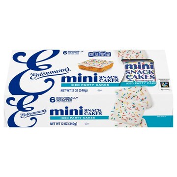 Entenmann's Cake and Sprinkles Mini Snack Cakes