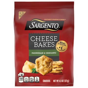 Sargento Crackers, Cheese Bakes, Parmesan & Oregano