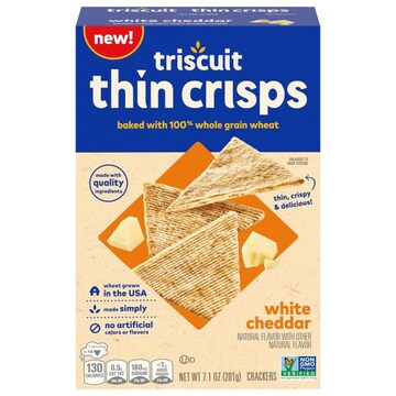 Triscuit Thin Crisps White Cheddar Crackers