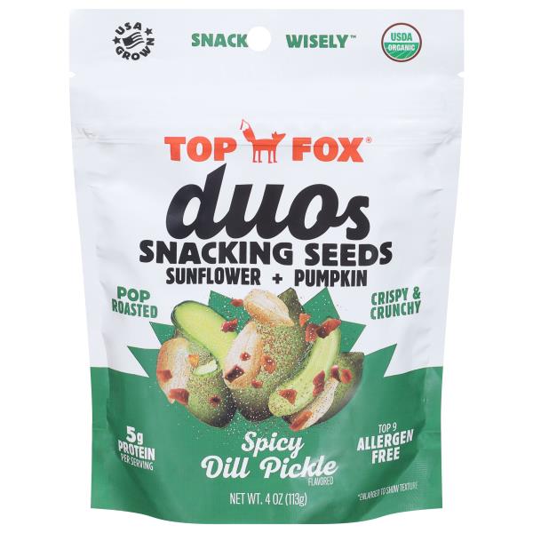 Top Fox Snacking Seeds, Sunflower + Pumpkin, Duos | Publix Super