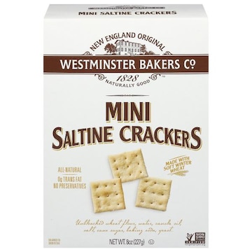 Westminster Bakers Co. Saltine Crackers, Mini