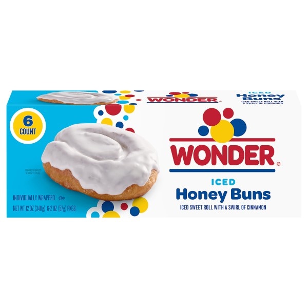Wonder Iced Honey Buns | Publix Super Markets